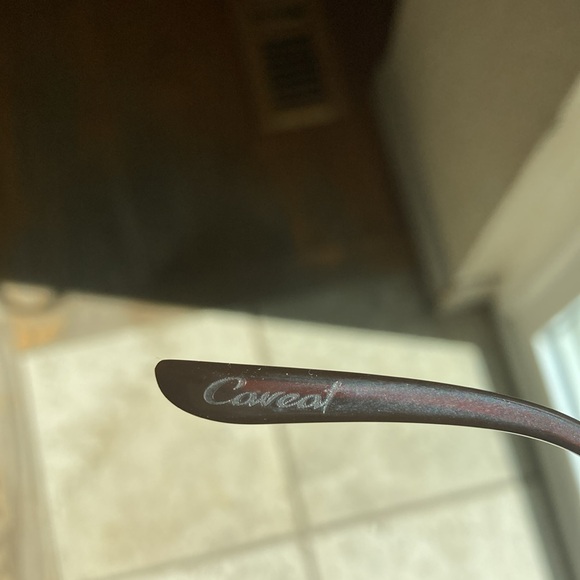 Oakley Gold Aviator Sunglasses caveat model unisex non polar 24k lens - Picture 10 of 10